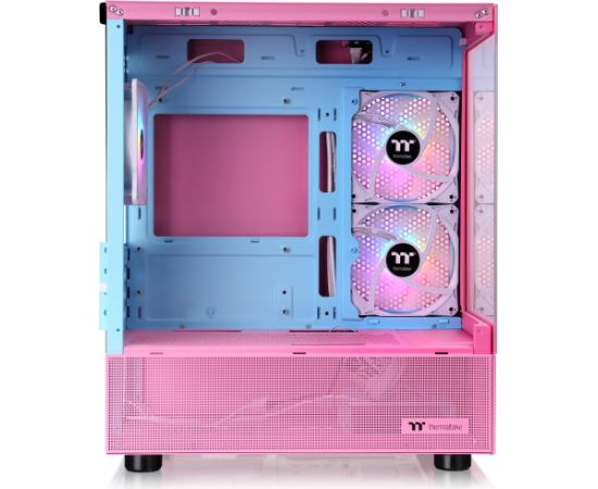 Thermaltake View 170 TG ARGB, Tower case pink, Tempered Glass x 2 Корпуса