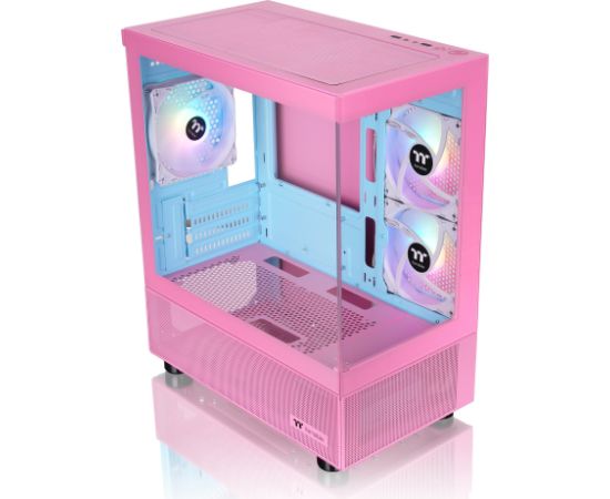 Thermaltake View 170 TG ARGB, Tower case pink, Tempered Glass x 2 Корпуса