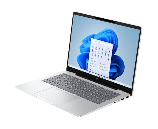 HP OmniBook 7 AI 14-fr0221nw Ultra 5 225U 14"2K 300nits AG 16GB LPDDR5-5200 SSD512 Intel Graphics Cam 5 Mpx IR 68Wh Win11 Glacial Silver 2Y Portatīvie datori