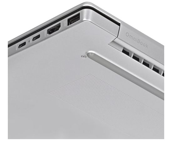 HP OmniBook 5 16-AG1065ST Ryzen AI 5 340 16" WUXGA AG 16GB SSD512 BT BLKB Win11 Meteor Silver (REPACK) 2Y Portatīvie datori