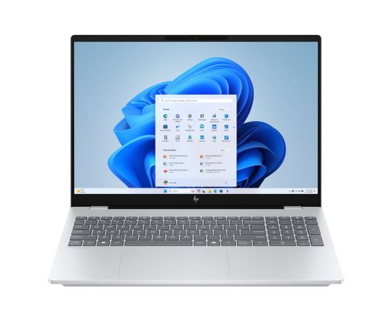 HP OmniBook 7 16-az0222nw Core 5 210H 16"2K 300nits AG 16GB DDR5 5200 SSD512 Intel Graphics Cam 5 Mpx IR 70Wh Win11 Glacial Silver 2Y Portatīvie datori