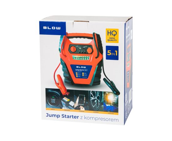 Blow Jump Starter compressor rectifier 5in1" Power-банки
