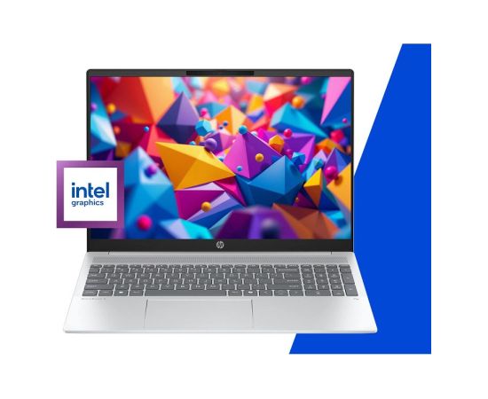 HP OmniBook 5 AI 16-af1216nw Ultra 7 255U 16"2K OLED BV LBL 300nits 16GB LPDDR5-7467 SSD512 Intel Arc Cam 1080p 59Wh Win11 Glacial Silver 2Y Portatīvie datori