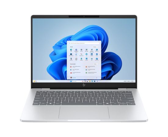 HP OmniBook 7 AI 14-fr0003nw Ultra 5 225U 14"2K OLED BV LBL 300nits 16GB LPDDR5-7467 SSD512 Intel Arc Cam 5 Mpx IR 68Wh W11Pro Glacial Silver 2Y Portatīvie datori