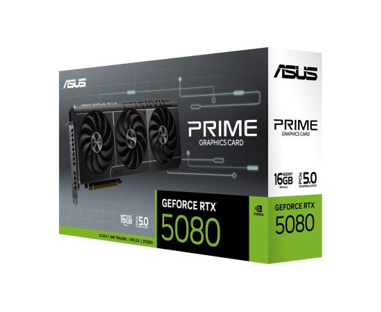 ASUS Prime -RTX5080-16G NVIDIA GeForce RTX 5080 16 GB GDDR7 Видеокарты