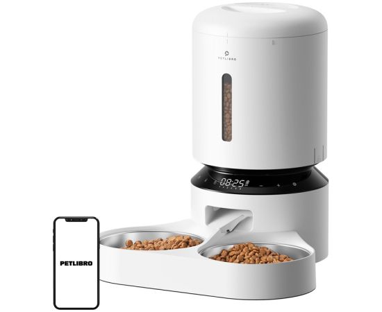 Petlibro Granary food dispenser with double bowl 5L (white) Viedās iekārtas un piederumi