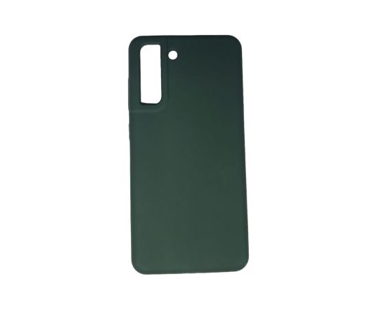 Evelatus Samsung  Galaxy S21 FE Premium Soft Touch Silicone Case Green Neoriģinālie Maciņi