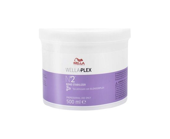 Wella Professionals, Wellaplex Bond Stabilizer No.2, Post Colour Treatment Cream, For Strengthening, 500 ml Matu kopšana