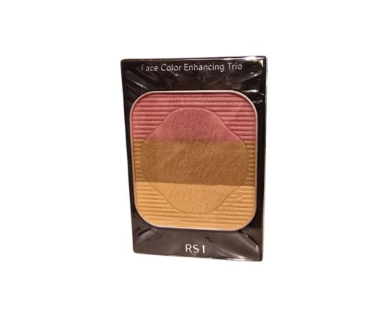 Shiseido, Face Color Enhancing Trio, Non-Comedogenic, Blushing/Sculpting & Harmonizing, Face Palette, Rs1, Plum, 3 Shades, 7 g *Tester Dekoratīvā kosmētika
