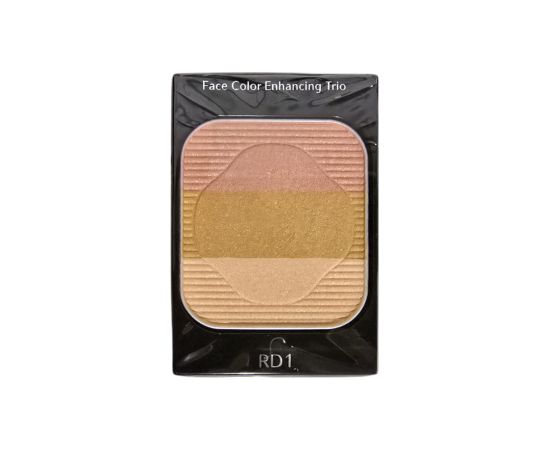 Shiseido, Face Color Enhancing Trio, Non-Comedogenic, Blushing/Sculpting & Harmonizing, Face Palette, Rd1, Apple, 3 Shades, 7 g *Tester Dekoratīvā kosmētika