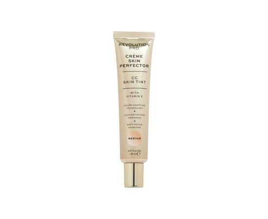Revolution Pro, Perfecting Skin Tint, Vitamin E, Natural Radiance, CC Cream, Medium, 26 ml Sejas kopšana