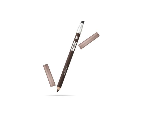Pupa, Multiplay, Double-Ended, Eyeshadow & Kajal Eyeliner 2-In-1, 19, Dark Earth, 1.2 g *Tester Dekoratīvā kosmētika