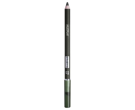 Pupa, Multiplay, Double-Ended, Eyeshadow & Kajal Eyeliner 2-In-1, 17, Elm Green, 1.2 g *Tester Dekoratīvā kosmētika