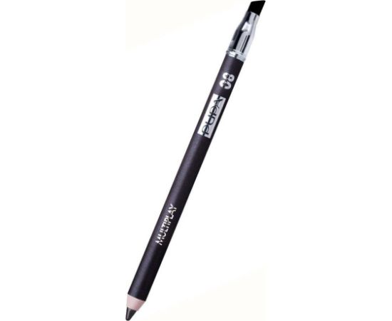Pupa, Multiplay, Double-Ended, Eyeshadow & Kajal Eyeliner 2-In-1, 08, Basic Brun, 1.2 g *Tester Dekoratīvā kosmētika