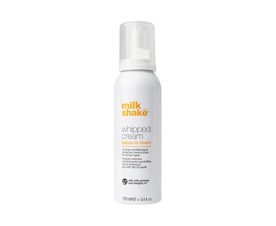 Milk Shake, Whipped Cream, Milk Proteins, Hair Leave-In Foam Conditioner, For Hydration, 100 ml Matu kopšana