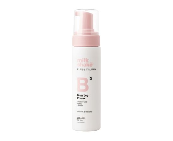 Milk Shake, Lifestyling Blow-Dry Primer, Hair Primer, Styling Hold & Thermal Protection, 200 ml Matu kopšana