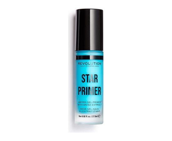 Makeup Revolution, Star, Water-Gel Primer, 27.5 ml Dekoratīvā kosmētika