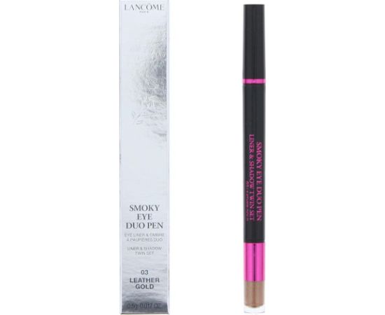 Lancome, Smoky Eye, Double-Ended, Liquid Eyeliner & Cream Eyeshadow Pencil 2-In-1, 03, Leather Gold, 0.5 g Dekoratīvā kosmētika
