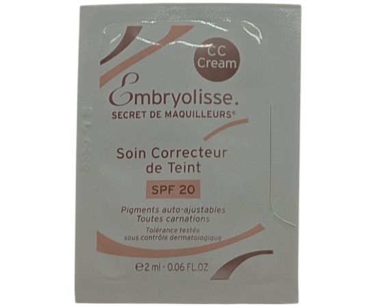 Embryolisse, Secret De Maquilleurs, CC Cream, SPF 20, 2 ml *Sample Sejas kopšana