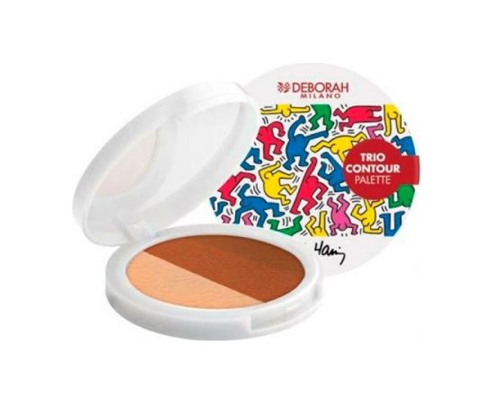 Deborah, Trio Contour, Contouring Palette, Keith Haring, 13 g Dekoratīvā kosmētika