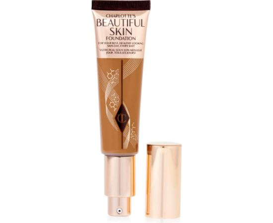 Charlotte Tilbury, Beautiful Skin Science + Colour, Radiant Finish, Liquid Foundation, 13, Warm Chaud, 30 ml Dekoratīvā kosmētika