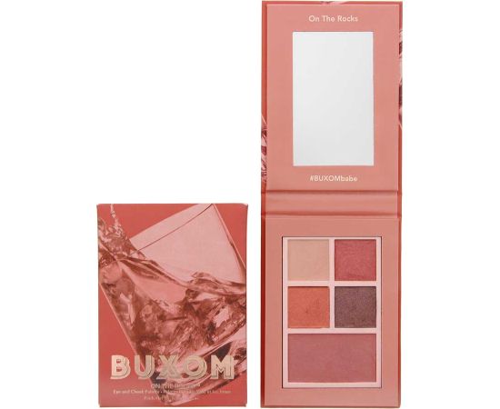 Buxom, On The Rocks, Eyeshadow Palette, 5 Shades, 6.5 g Dekoratīvā kosmētika