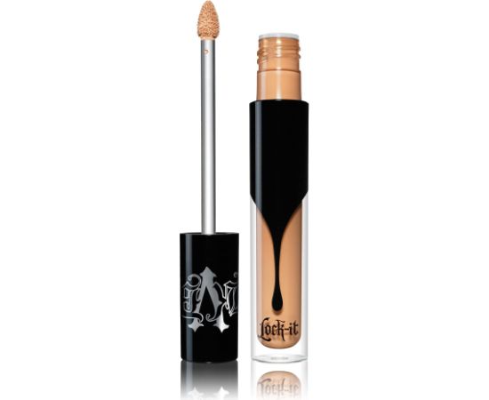Kat Von D, Lock-It, Vegan, Cream Concealer, 25 Medium, 6.2 g Dekoratīvā kosmētika