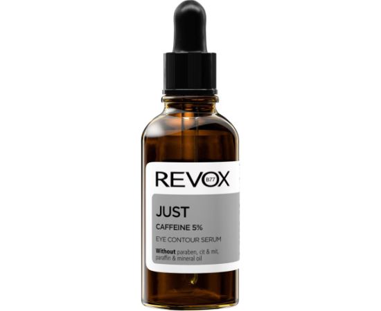 Revox B77, Just, Caffeine 5%, Anti-Dark Circles, Day, Eye Serum, 30 ml Dekoratīvā kosmētika