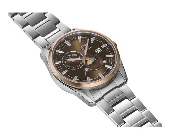 Orient Contemporary Stretto Sun & Moon Automatic RA-AK0313Y30B Rokas pulksteņi 