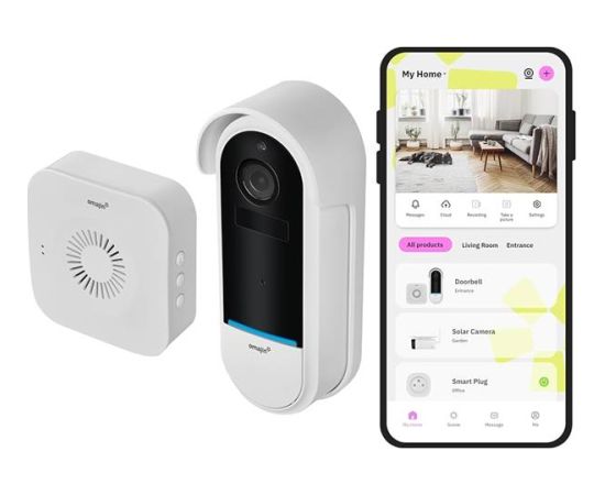 Omajin Wireless Video Doorbell OVD-01-EU  Video Domofoni