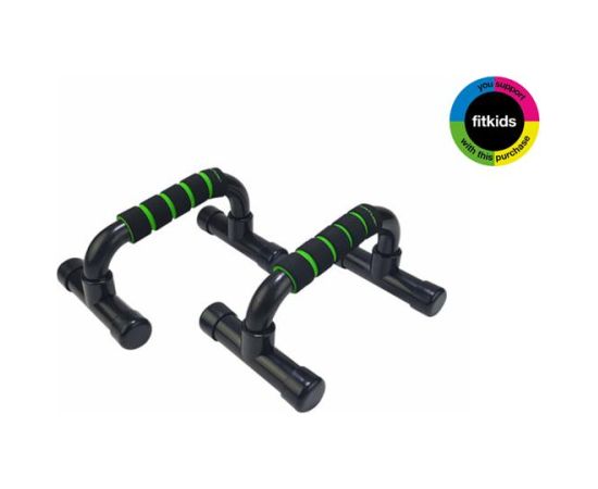 Tunturi Push Up Bar Atspiešanās rokturi, PVC, melni Jaunumi - Sports