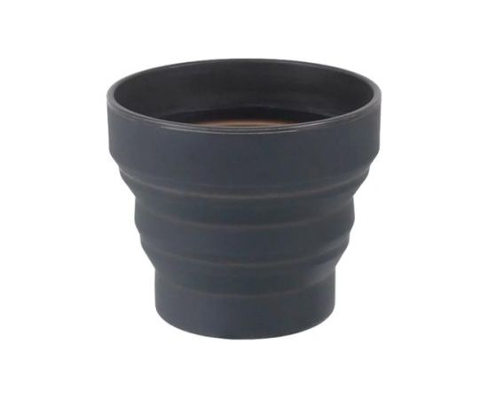 Lifeventure Flexi-Mug Силиконовая кружка в форме эллипса, графит Различные аксессуары