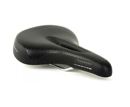 Author ASD Vector ERGO GEL Vacuum Велосипедное сиденье, Черное Другие аксессуары для велосипедов