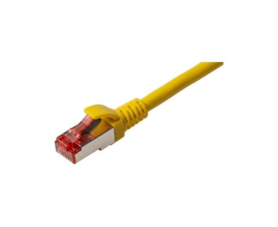 Kabelis Brackton Patch SF/UTP 2m CAT 6a Yellow Tīkla vadi