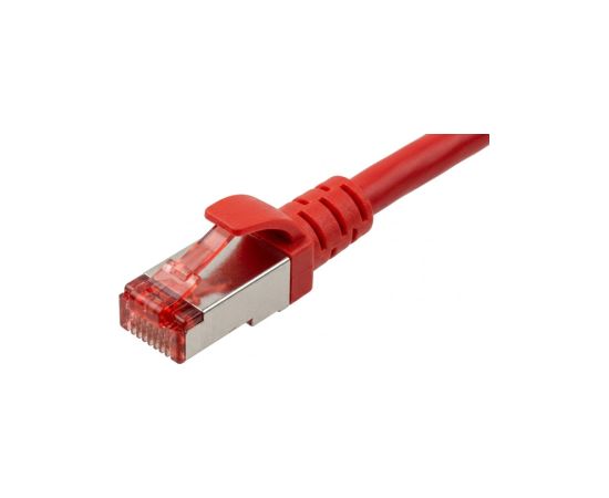 Kabelis Brackton Patch SF/UTP 1m CAT 6a Red Tīkla vadi