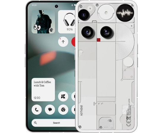 Nothing Phone (3), 12 GB, 256 GB, white - Smartphone Мобильные телефоны