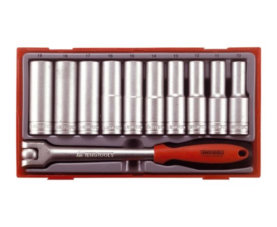 Tengtools Uzgaļu komplekts Teng Tools TT1211; 11 gab. Mehāniskie instrumenti