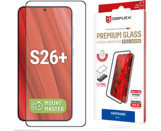 Samsung Galaxy S26+ Premium Screen Glass MM By Displex Transparent Ekrānu aizsardzība