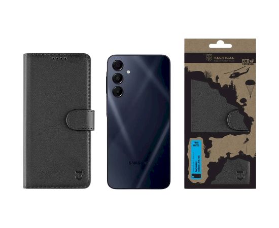 Tactical Field Notes Aizsargapvalks priekš Samsung Galaxy A16 4G/5G / melns Neoriģinālie Maciņi