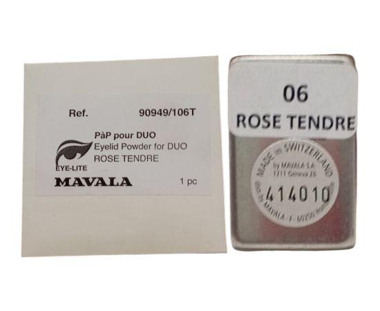 Mavala, Duo Satin, Eyeshadow Powder, Rose Tendre, x, 1.2 g *Tester Dekoratīvā kosmētika