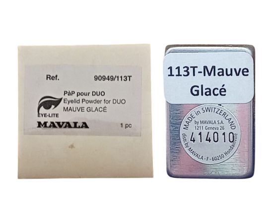 Mavala, Duo Satin, Eyeshadow Powder, Mauve Glace, x, 1.2 g *Tester Dekoratīvā kosmētika