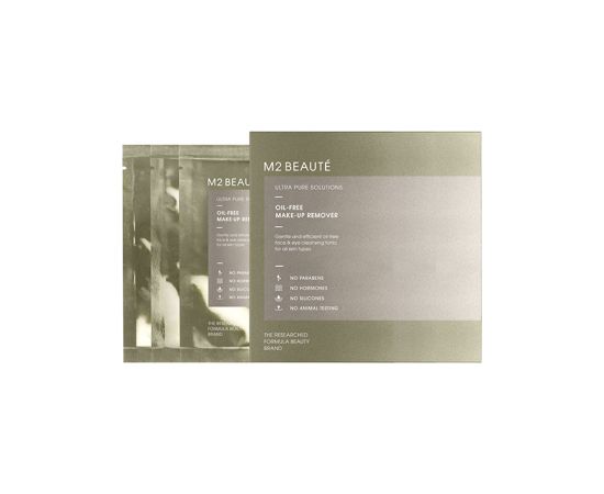 Set, M2 Beaute, Ultra Pure Solutions, Makeup Remover Wipes, 7 pcs Dekoratīvā kosmētika
