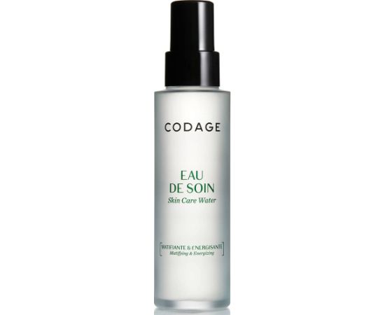 Codage, Eau De Soin, Matifying & Energizing, Essence Water, 100 ml Sejas kopšana