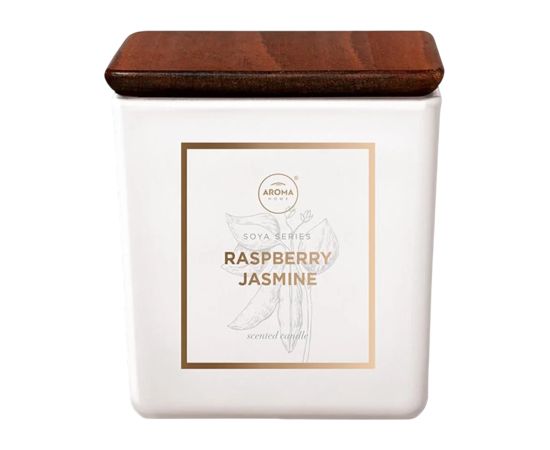 Aroma Home, Raspberry & Jasmine, Scented Candle, 115 g Telpu aromāti