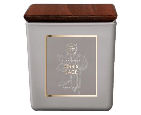 Aroma Home, Orris & Sage, Orris, Scented Candle, 115 g Telpu aromāti