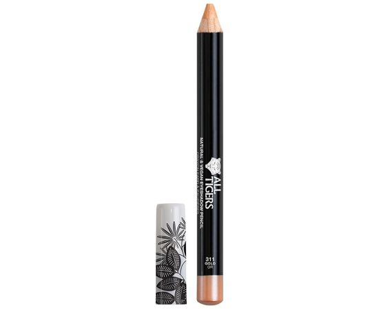 All Tigers, Natural & Vegan, Contour, Gel Pencil Eyeliner, 311, Watch Me Reign, 3 g *Tester Dekoratīvā kosmētika