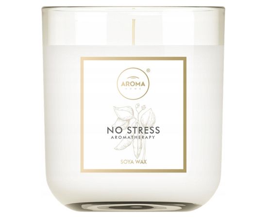 Aroma Home, No Stress, Scented Candle, 150 g Telpu aromāti