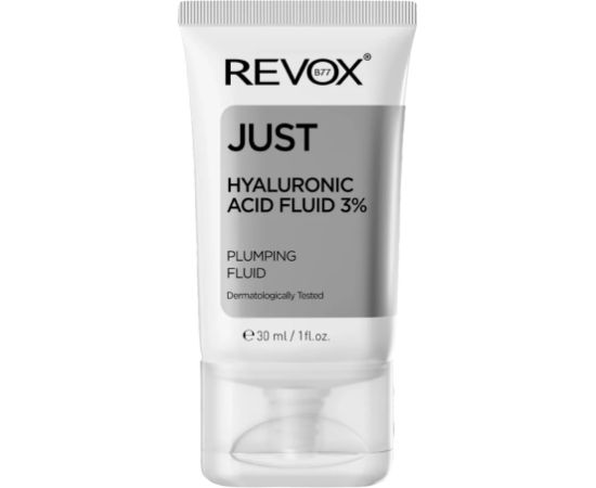 Revox B77, Just, Hyaluronic Acid 3%, Moisturizing, Fluid, For Face, 30 ml Ķermeņa kosmētika