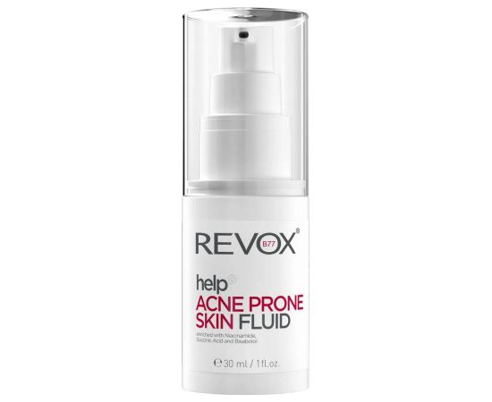 Revox B77, Help, Anti-Acnee, Fluid, For Face, 30 ml Ķermeņa kosmētika
