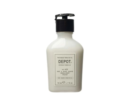 Depot, 400 Shave Specifics No. 402, Essential Oils, Soothing, Pre & Post Shaving Fluid, 50 ml Bārdas kopšana